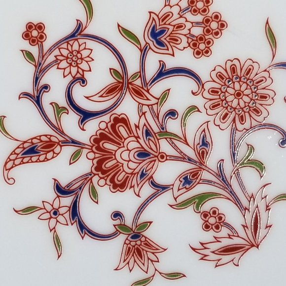 Noritake Firedance Beautiful 1 Dinner Plate & 1 Bread Plate - Picture 2 of 5